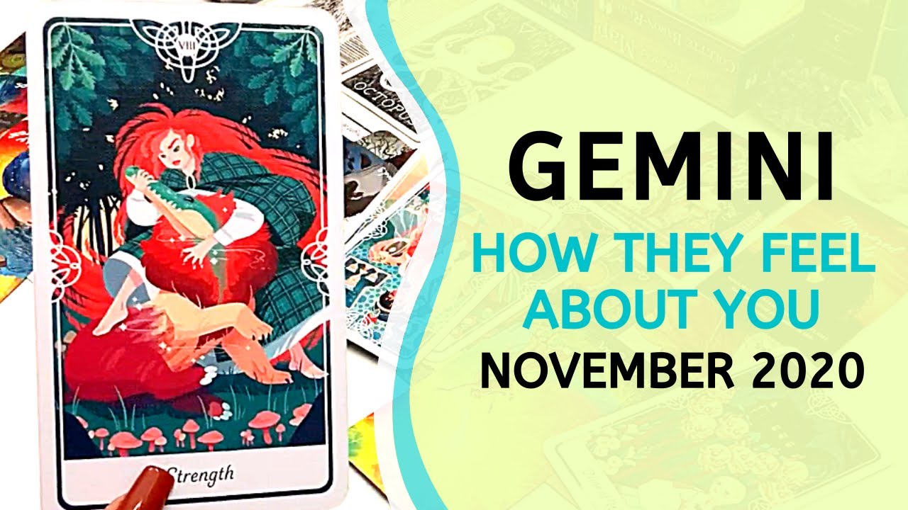GEMINI LOVE ❤️ They're Not Telling You Everything... ~ How They Feel About You Tarot Nov 2020