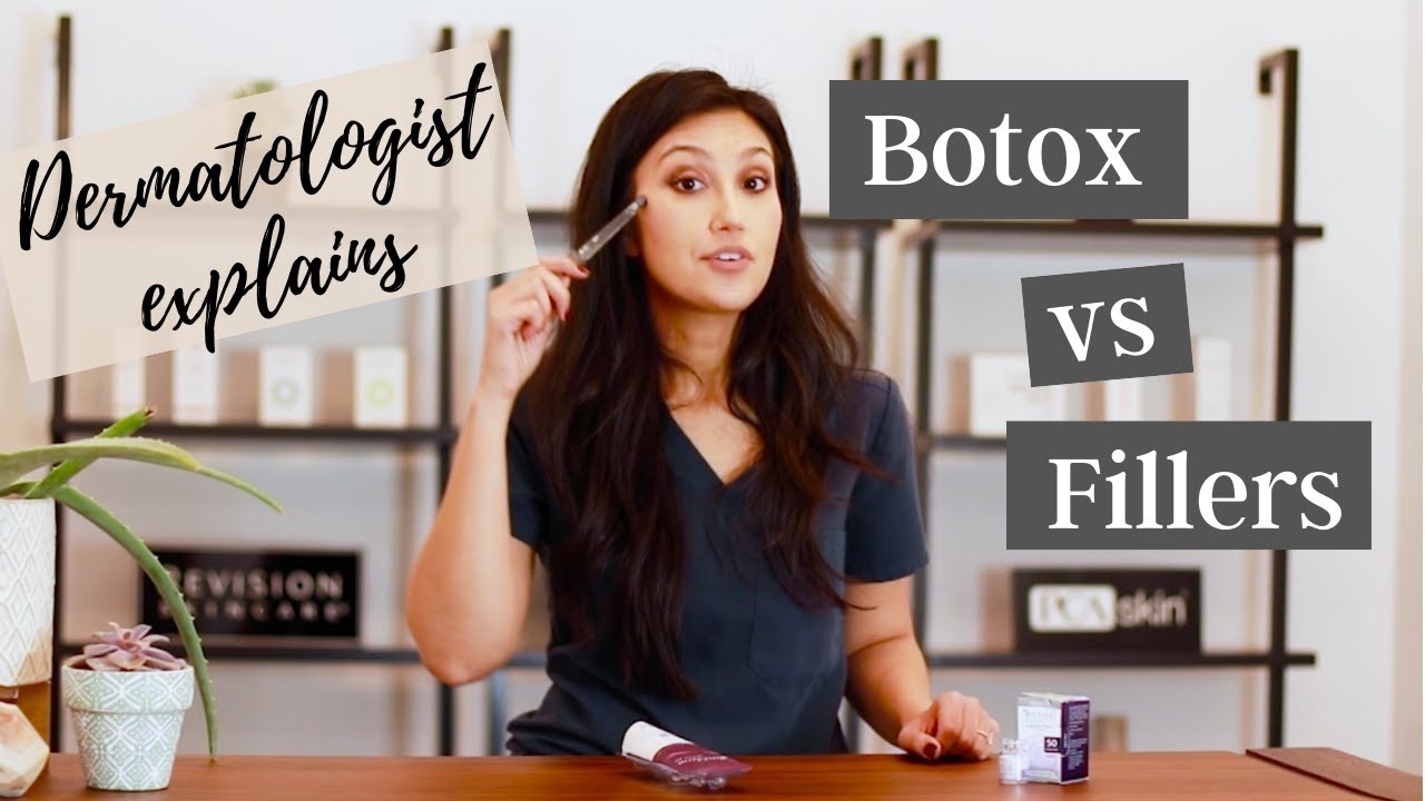 Botox vs Filler Injection: Derm explains it all | Dr. Sheila Derm