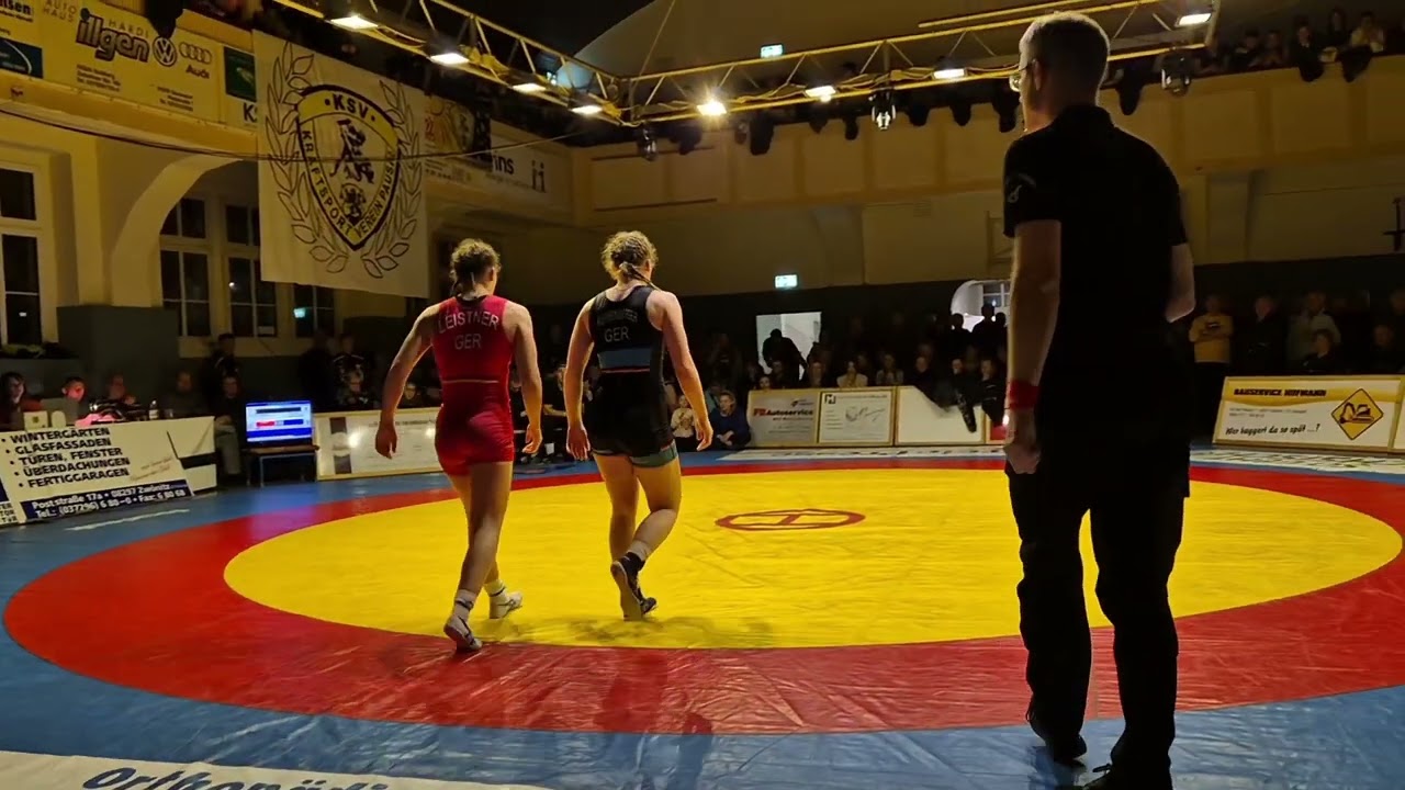 Luna Rothenberger vs. Naemi Leistner,  Vorkampf Regionalliga RV Thalheim vs. KSV Pausa 23.11.2024