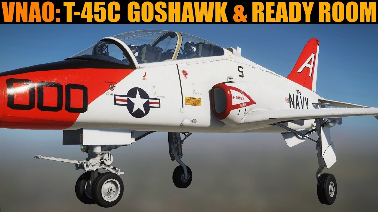 Interview: VNAO Simulations T-45C Goshawk & Ready Room | DCS WORLD
