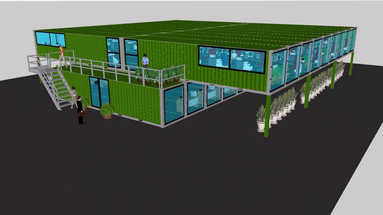 Container Modificati, uffici, architettura, centro direzionale, negozi, commerciale