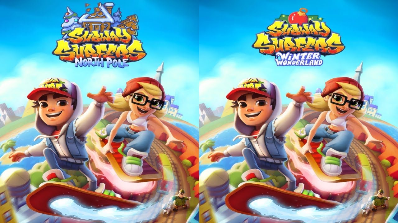 Subway Surfers ❄️ Северный полюс 2025 против Зимней сказки 2024 | Зимний забег!
