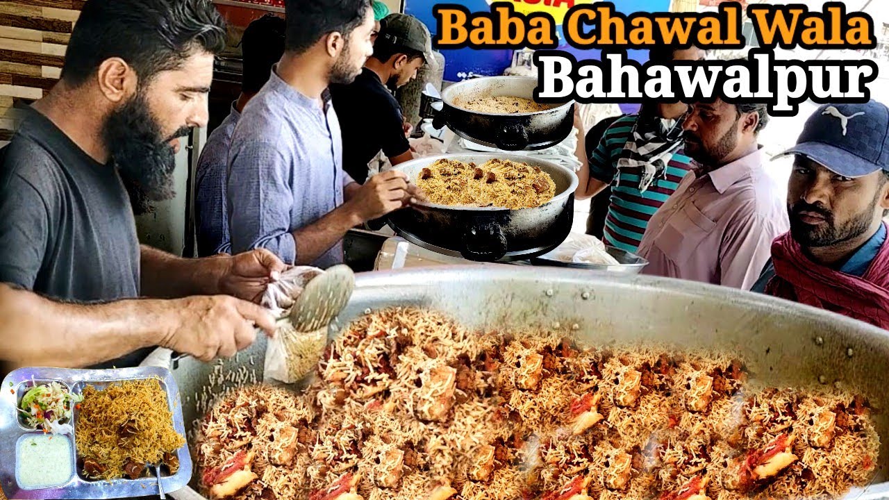 35 Years Old Baba Chawal Wala Bahawalpur Pakistan | How to Make Beef Pulao and Zarda | Street Food
