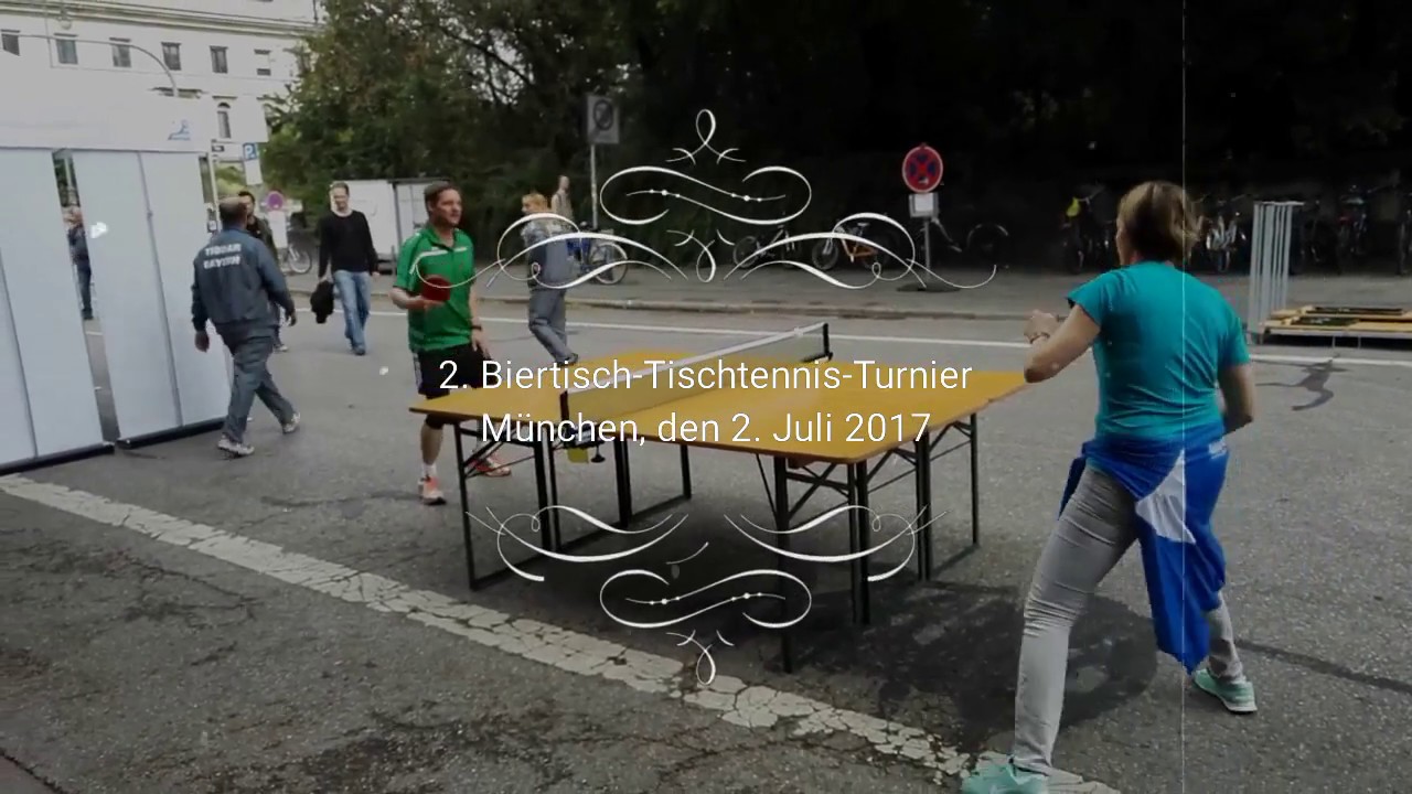 2. Biertisch-Tischtennis-Turnier, M&uuml;nchen 02.07.2017