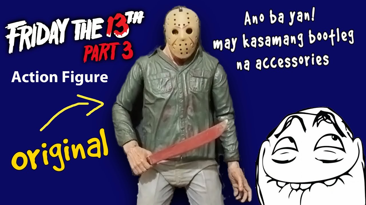 Friday the 13th Part 3 -  NECA Action Figure #fridaythe13th #actionfigures #horror  