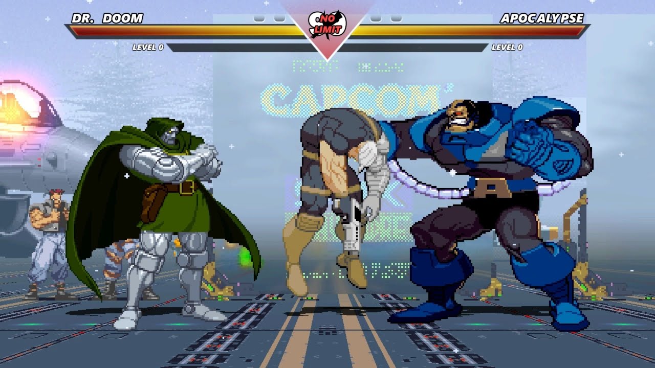 DR DOOM vs APOCALYPSE - Highest Level Awesome Fight!