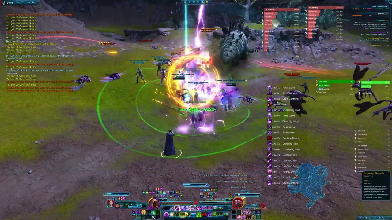 Swtor Dantooine Encounters when you are the only 1 who knows how to actually use abilities= 50k dps