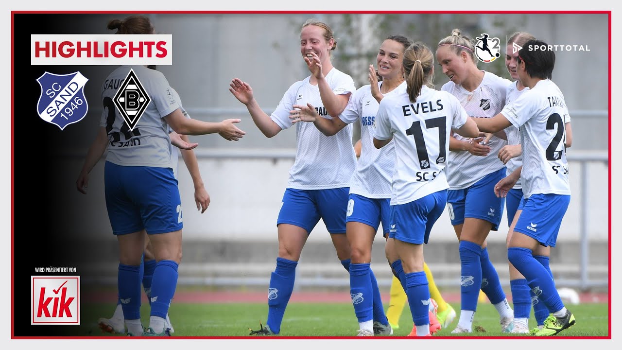 Deutliche Klatsche bei 8-Tore-Kracher! | SC Sand - Borussia Mönchengladbach | 2. Frauen-Bundesliga