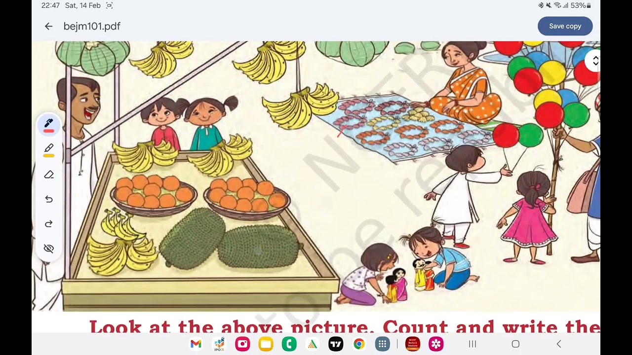 (Part-1) A Day at the beach/ Class-2 MATHS chapter-1 Solutions & Explanation/ New NCERT Joyful