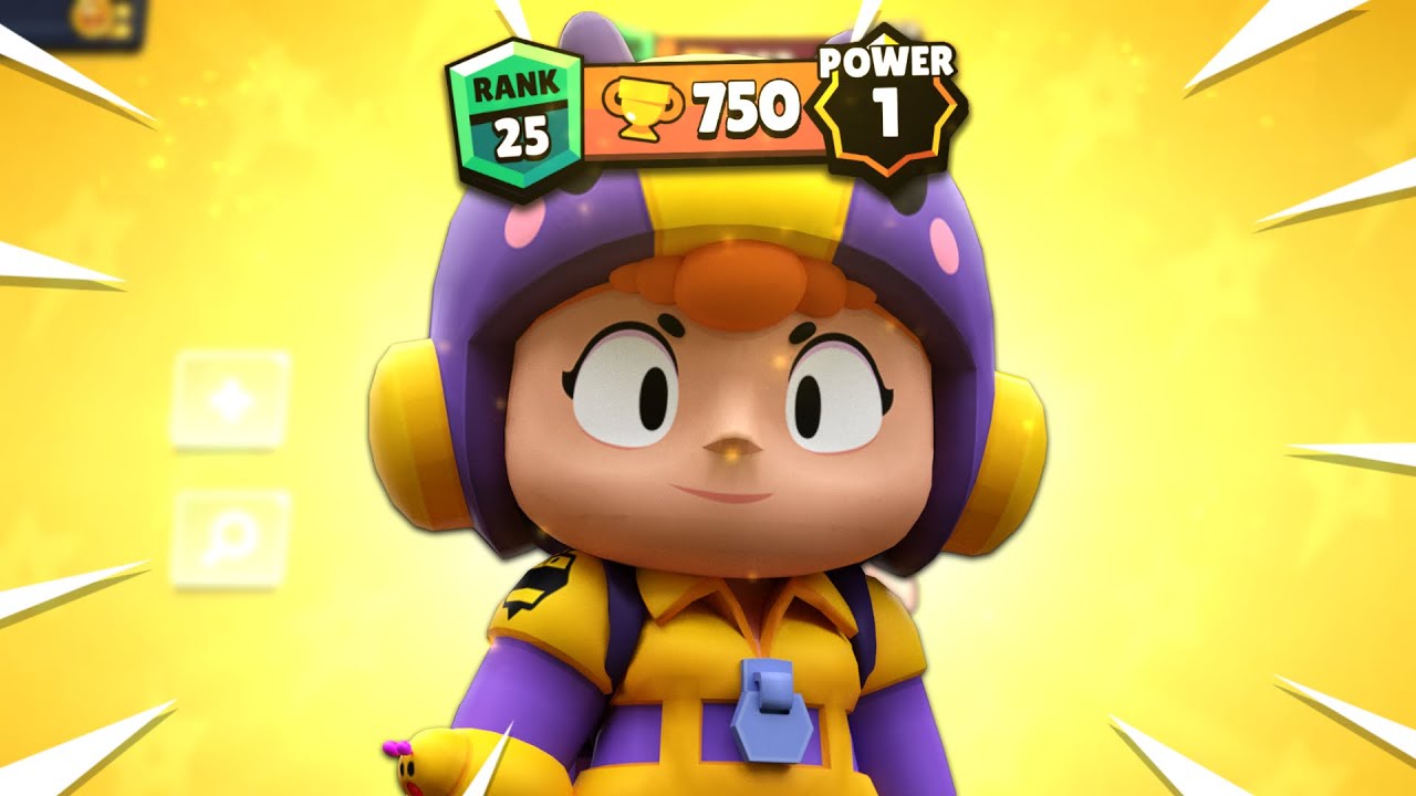 CONSEGUI BEA LEVEL 1 NO RANK 25!! SAGA 1250! - BRAWL STARS