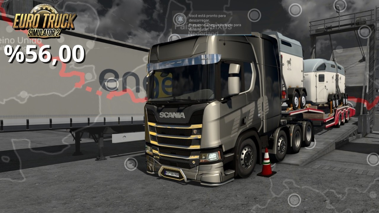 Adotando NOVA EXTRATEGIA de Exploração | %56,00 | EURO TRUCK SIMULATOR 2 Live -  ETS2 #ets2