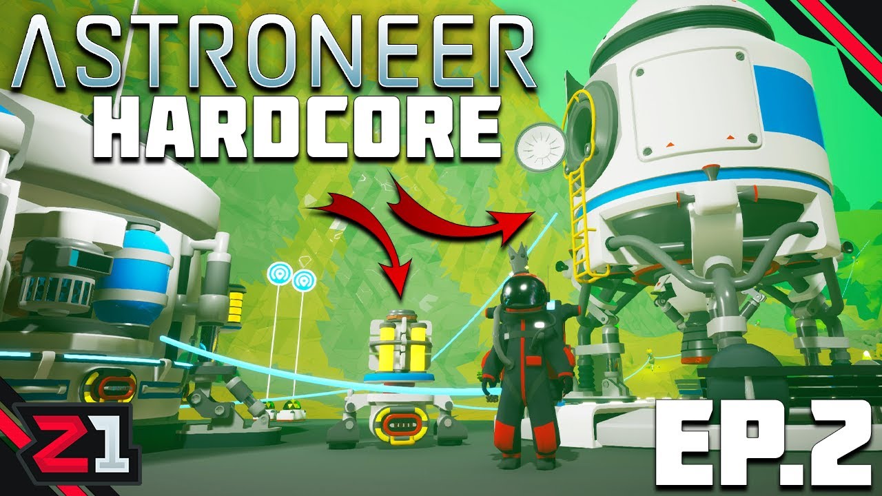 INFINITE Power, Base Cleanup And Some Automation ! Astroneer Hardcore [E2]