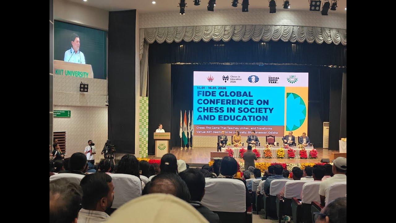History in the making at KIIT University! ♟️