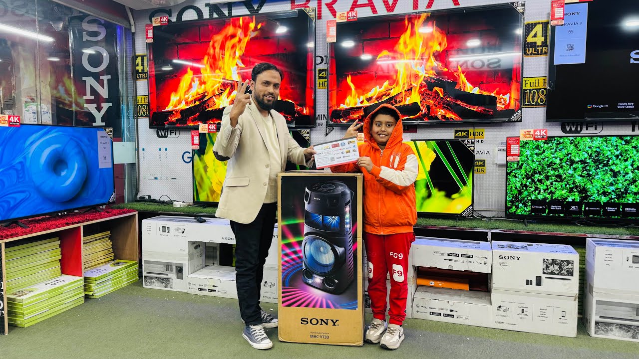 Sony Party Speaker Price in Bangladesh2026. Sony MHC-V73D Special Discount.