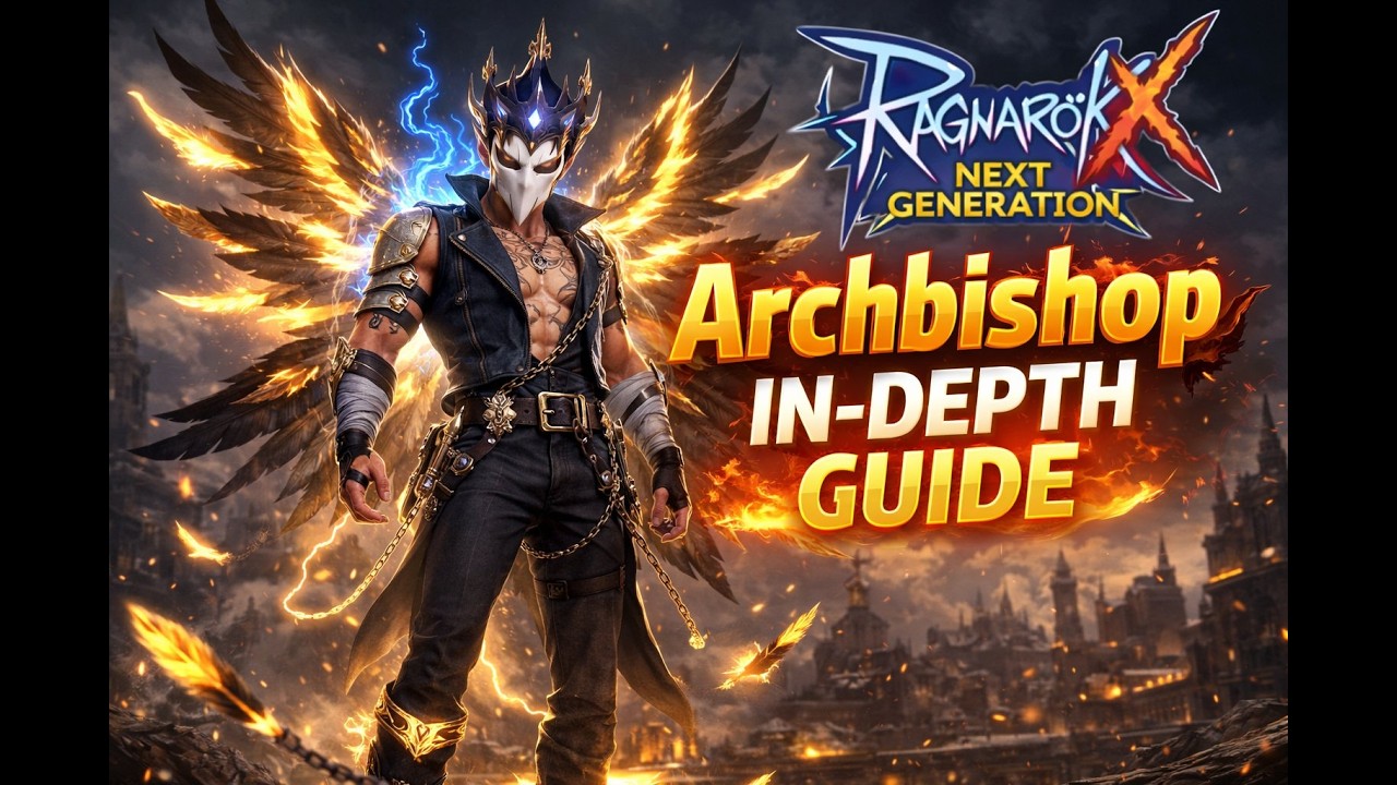 ROX GLOBAL - WAND/SNS & BOOK ARCHBISHOP - In-depth Guide of Skills and PVE/PVP Setup