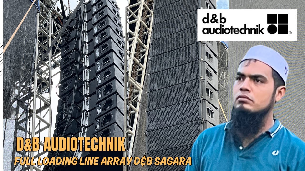 Loading line array d&b sagara super sound sampai jadi di markas sabilutaubah #sound #musik #dhehan 