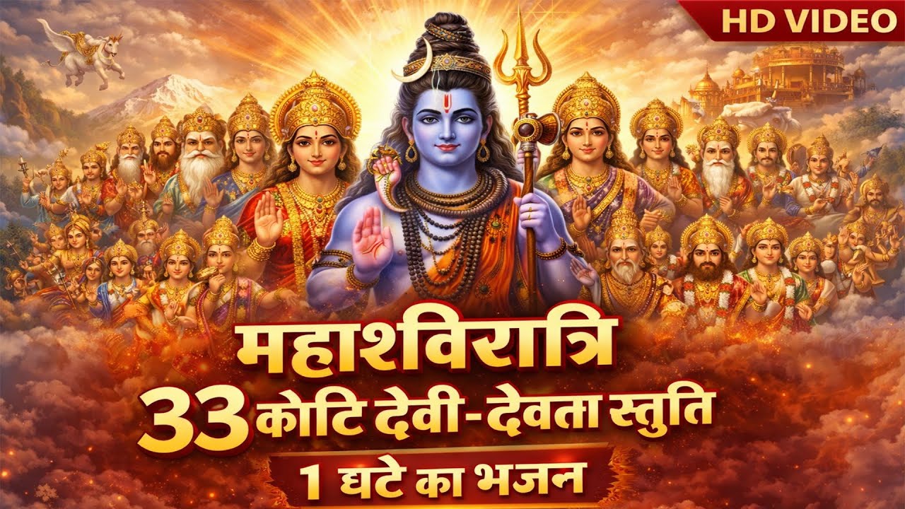 महाशिवरात्रि स्पेशल | 33 कोटि देवी-देवता स्तुति | Maha Shivratri Powerful Stuti 2026