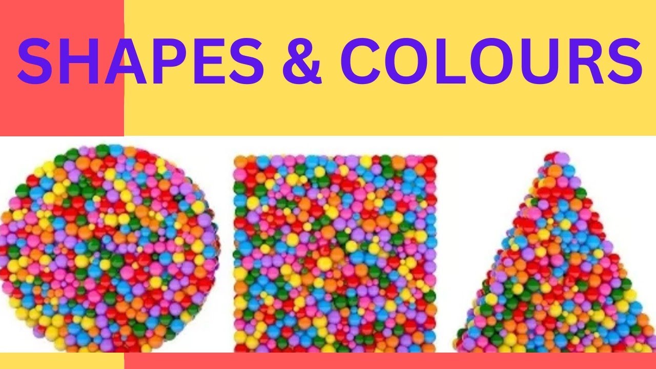Shapes for Kids,shape Name, shape drawing, shape color, Triangle, Circle,Pentagon,2D shapes,