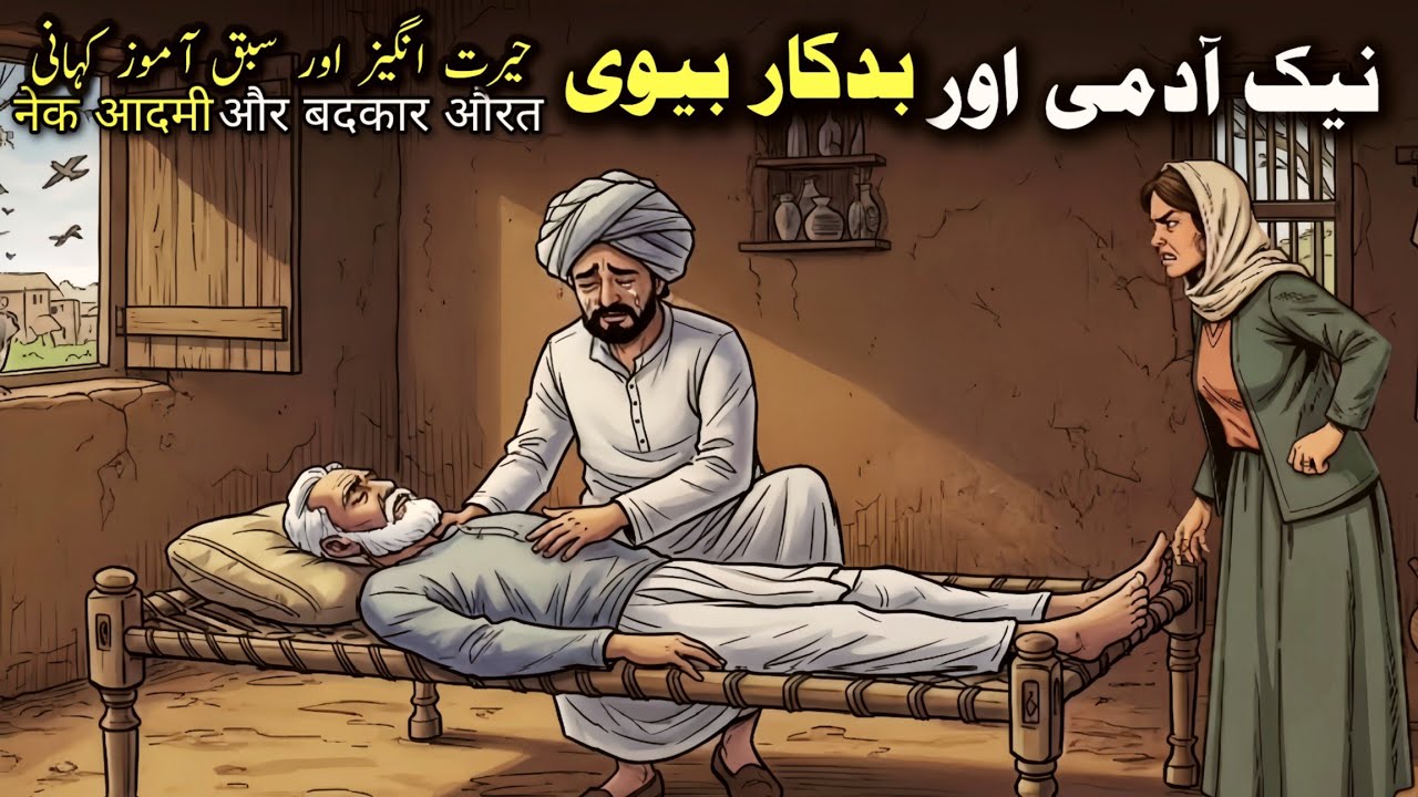 Ek Naik Or Badkar Biwi Ka Sacha Waqia | नेक आदमी और बदकार औरत | Islamic Moral Story | Urdu Story 