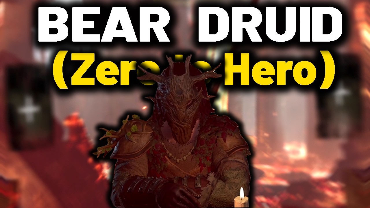 ZERO TO HERO BEAR DRUID (class still good?) - Dark and Darker Gameplay