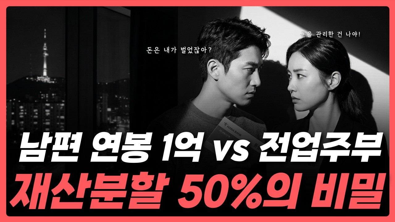 돈 안 벌었다고 기여도 0%? 전업주부 20년, 재산분할 50% 받아낼 수 있는 결정적 이유 | 협의이혼 | 재산분할 | 기여도 | 인천변호사 | 박정문변호사 | 법무법인 일로