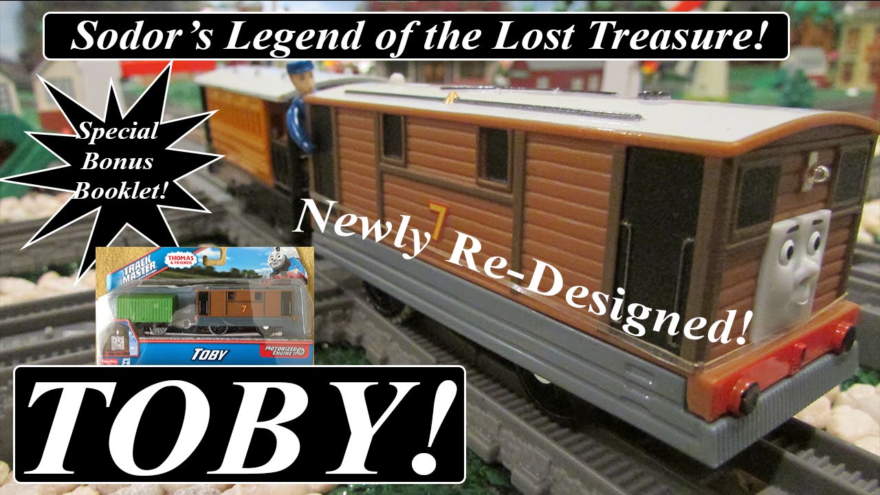 Игрушечный поезд Trackmaster Thomas & Friends - обновленный Trackmaster Toby!