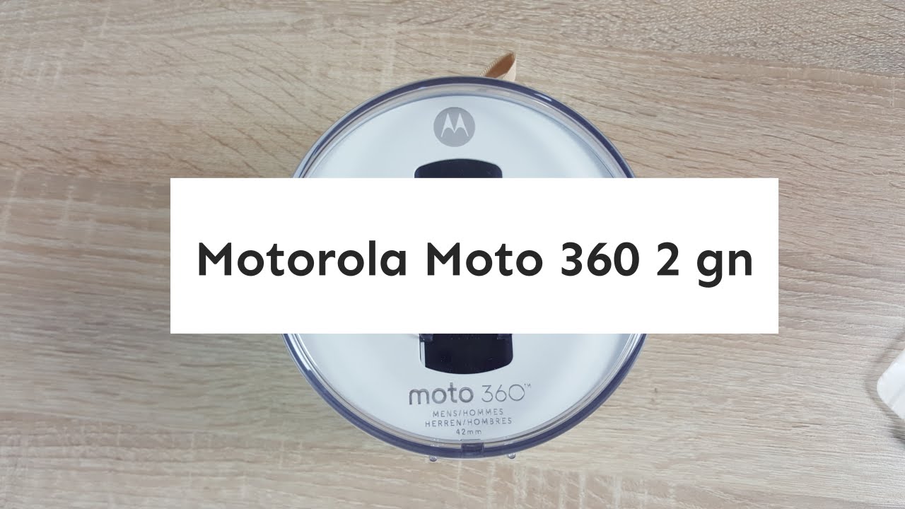 Motorola Moto 360 2 gn. 42 mm Pierwsze wrażenia | Robert Nawrowski