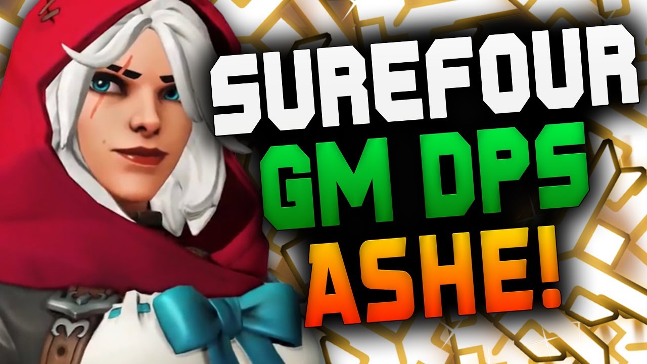 SUREFOUR GM DPS MAIN - ASHE! [ OVERWATCH SEASON 22 ]