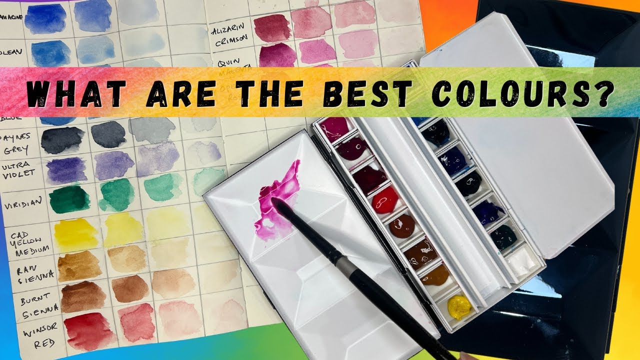 The Best COLOURS To Buy Starting Watercolour