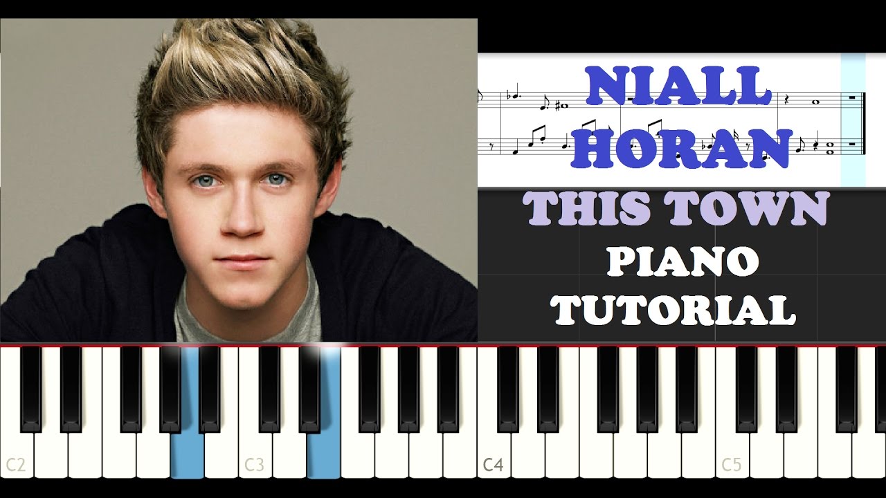 Niall Horan - This Town (Piano Tutorial)
