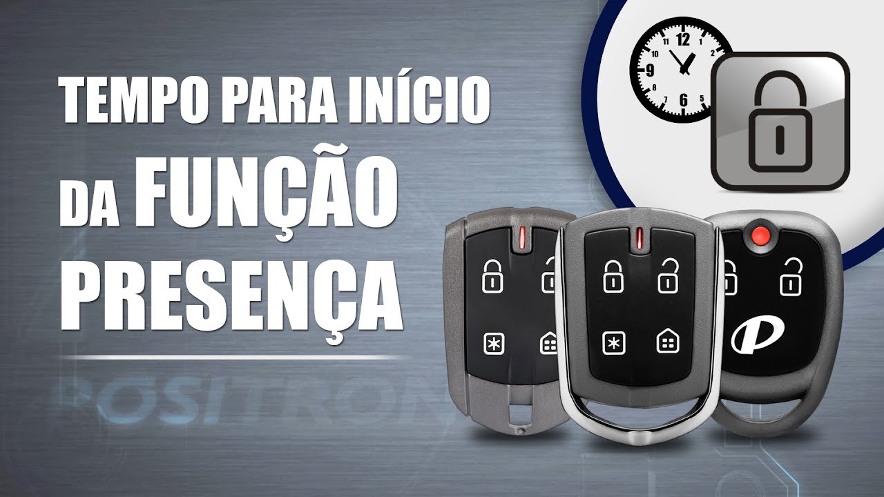 Tempo para início do Modo Assalto por Presença nos alarmes Pósitron Duoblock