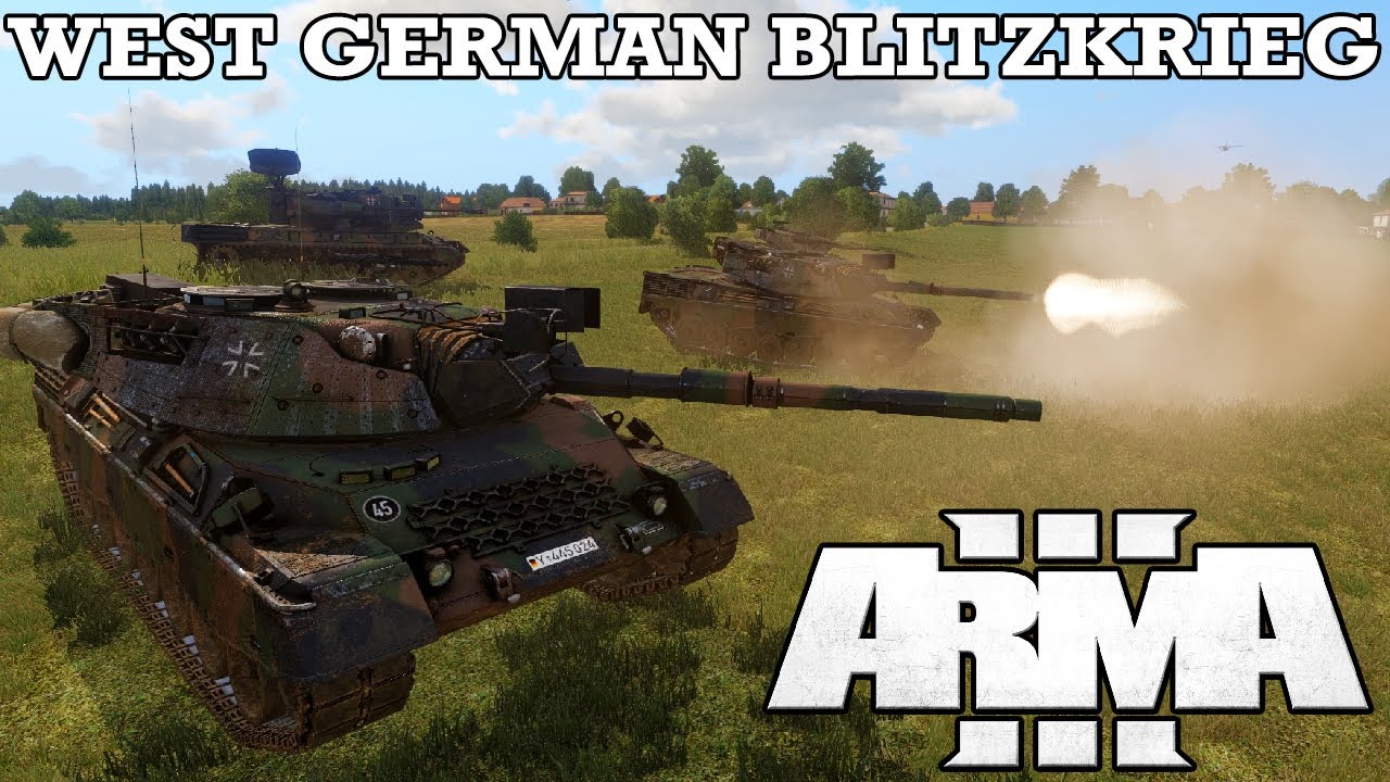 WEST GERMAN BLITZKRIEG | A Fustercluck in ArmA 3 Global Mobilization