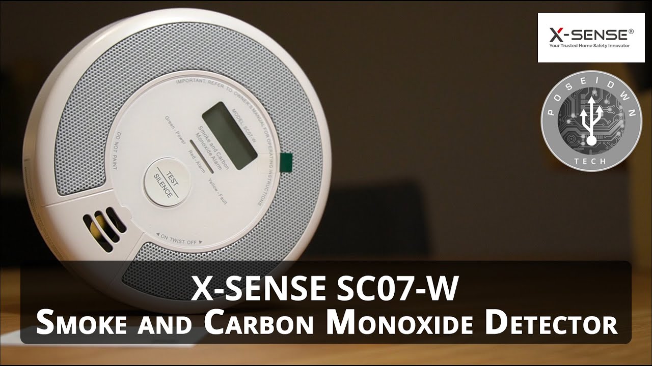 X-Sense SC07-W Combination Smoke and Carbon Monoxide Detector