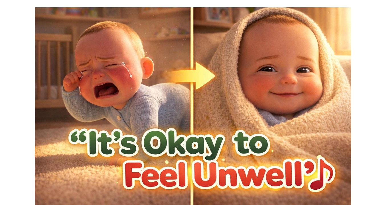 Its  Okay to Feel Unwell / Comfort Song for  sick Kids