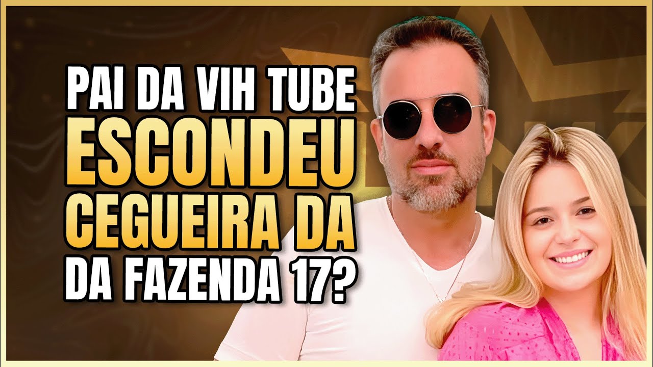 PAI DA VIH TUBE, FABIANO MORAES, ESCONDEU CEGUEIRA PRA PARTICIPAR DE A FAZENDA ? | LINK PODCAST