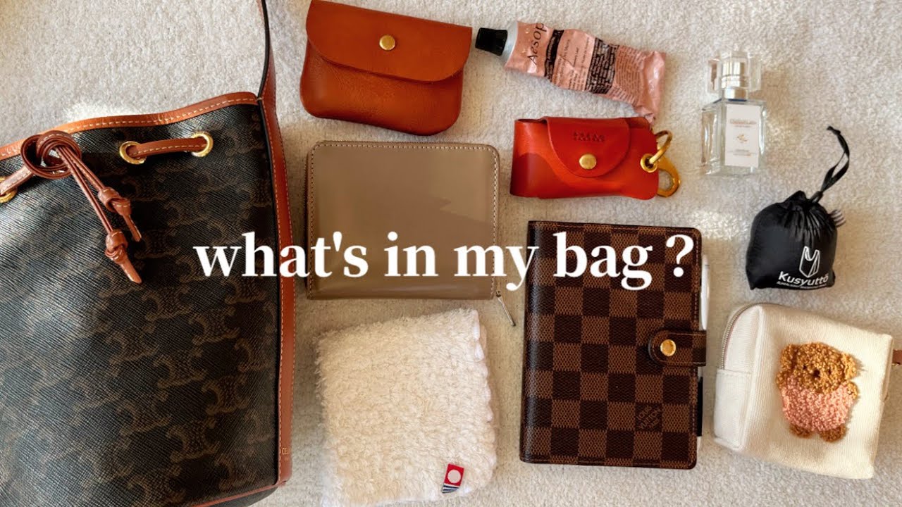 【主婦vlog】新しいバッグと鞄の中身紹介✨Celineで初めてのお買い物👝🎄日常vlog/家事ルーティン🧼