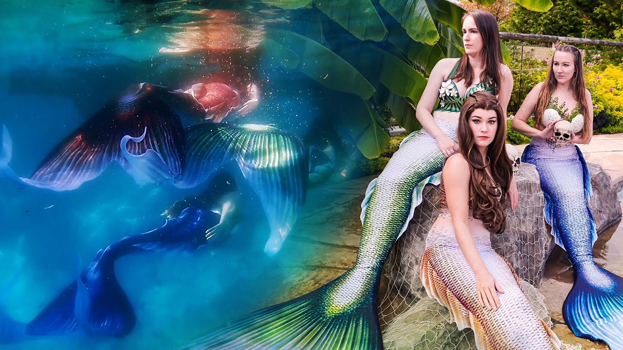 Real Pirates of the Caribbean Mermaid Tails