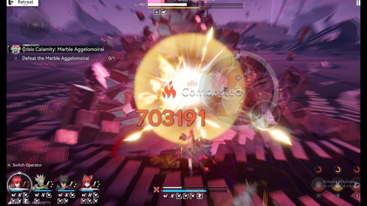 P0 Laevatain Nuke  Marble Aggelo for 700k ! [ Arknights : Endfield ]