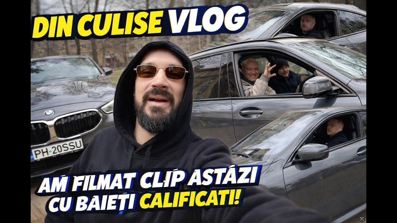 Am FILMAT clip RAP cu artisti CALIFICATI! (DIN CULISE) VLOG
