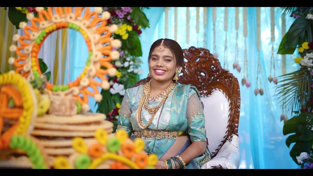 A Baby Shower Celebration ll Sannidhi Yashwanth ll Highlights ll HK Studio ll
