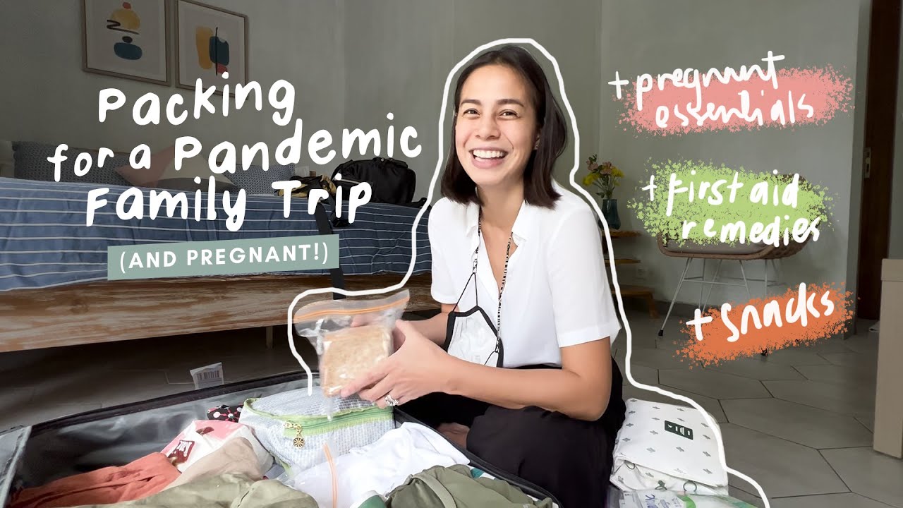 Packing for a Pandemic Family Trip (and pregnant!) | A Blessing Channel by ABC