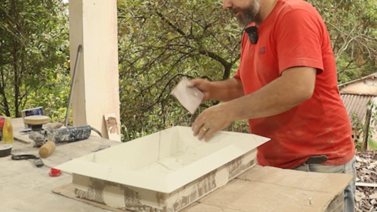 Passo a passo de nicho em porcelanato  -  video 02