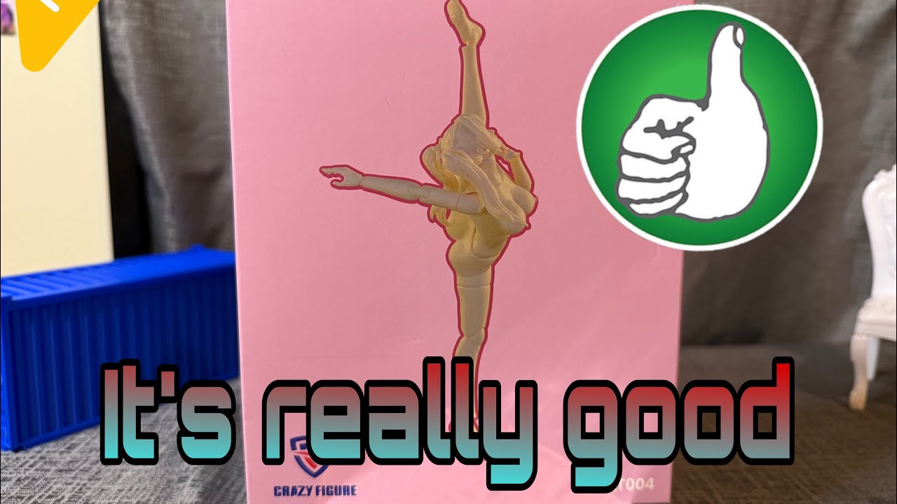 Crazy figure 1/12 female body review.￼