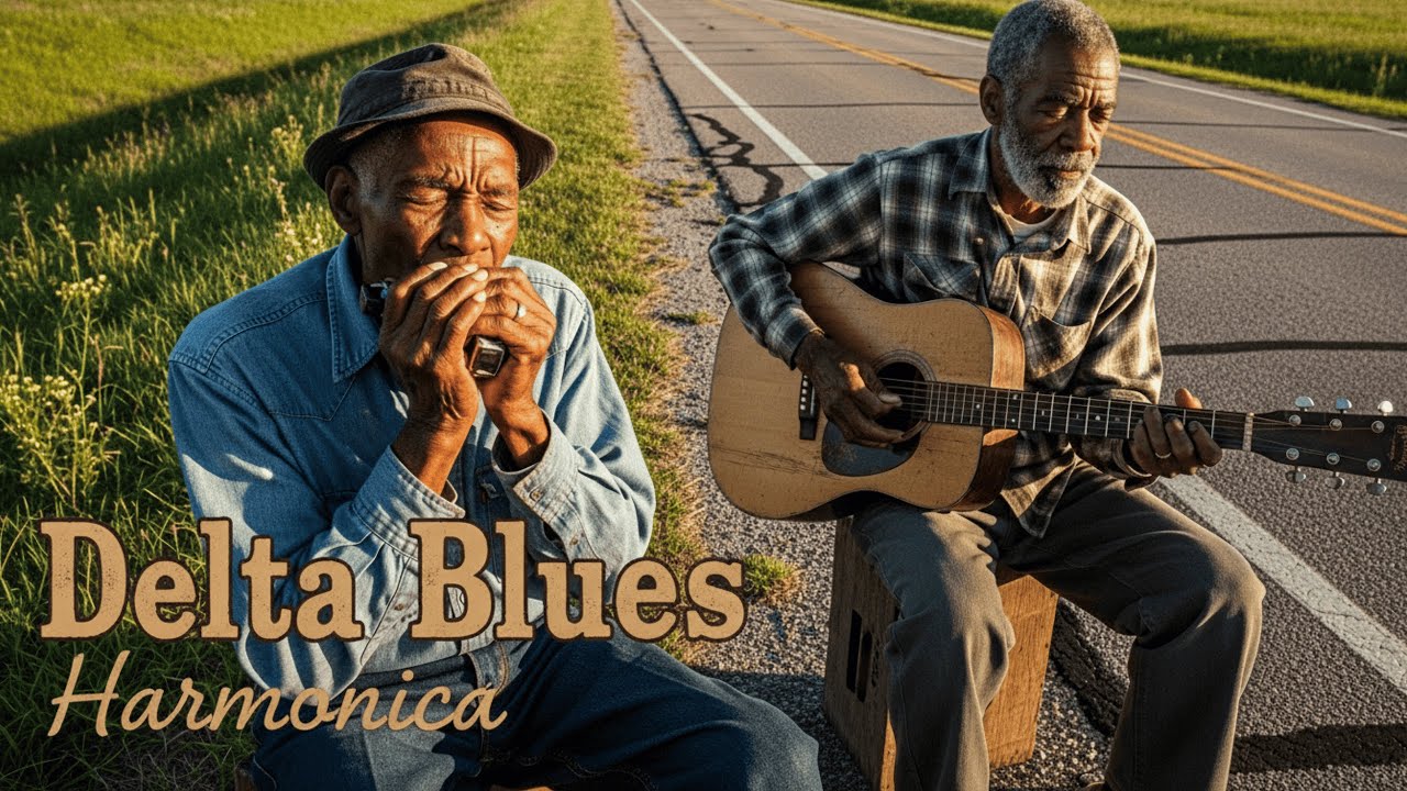 Acoustic Delta Blues Harmonica – Inspired by Legendary Blues Performances and Vintage Sound