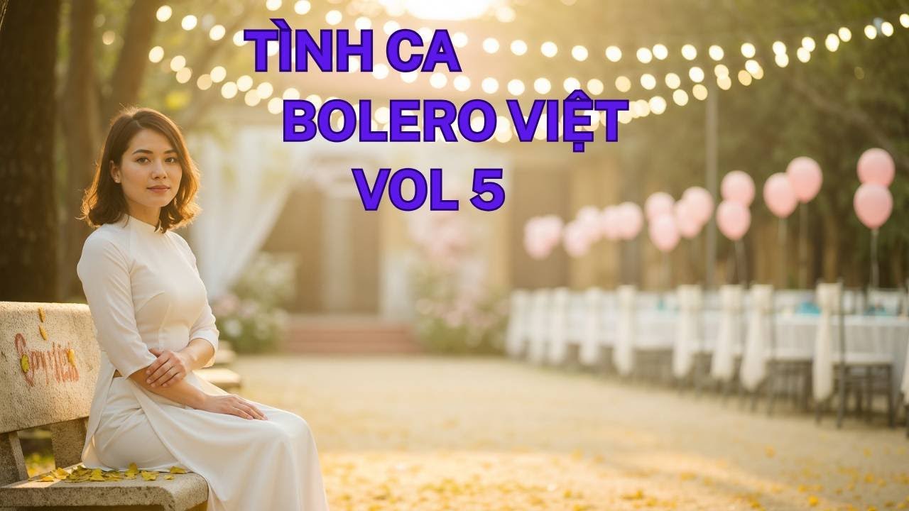 Tình Ca Bolero Việt Vol 5 – Giọt Lệ Trên Thiệp Hồng, Bến Đò Xưa – Bolero 2025