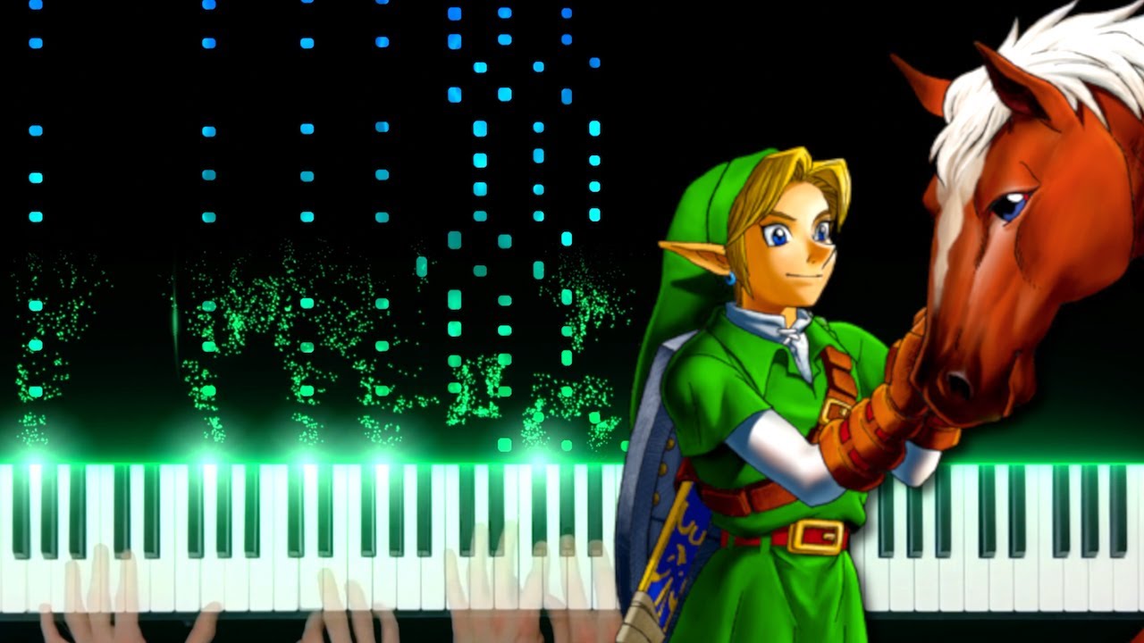 Hyrule Field - The Legend of Zelda: Ocarina of Time Piano Duet with Myself