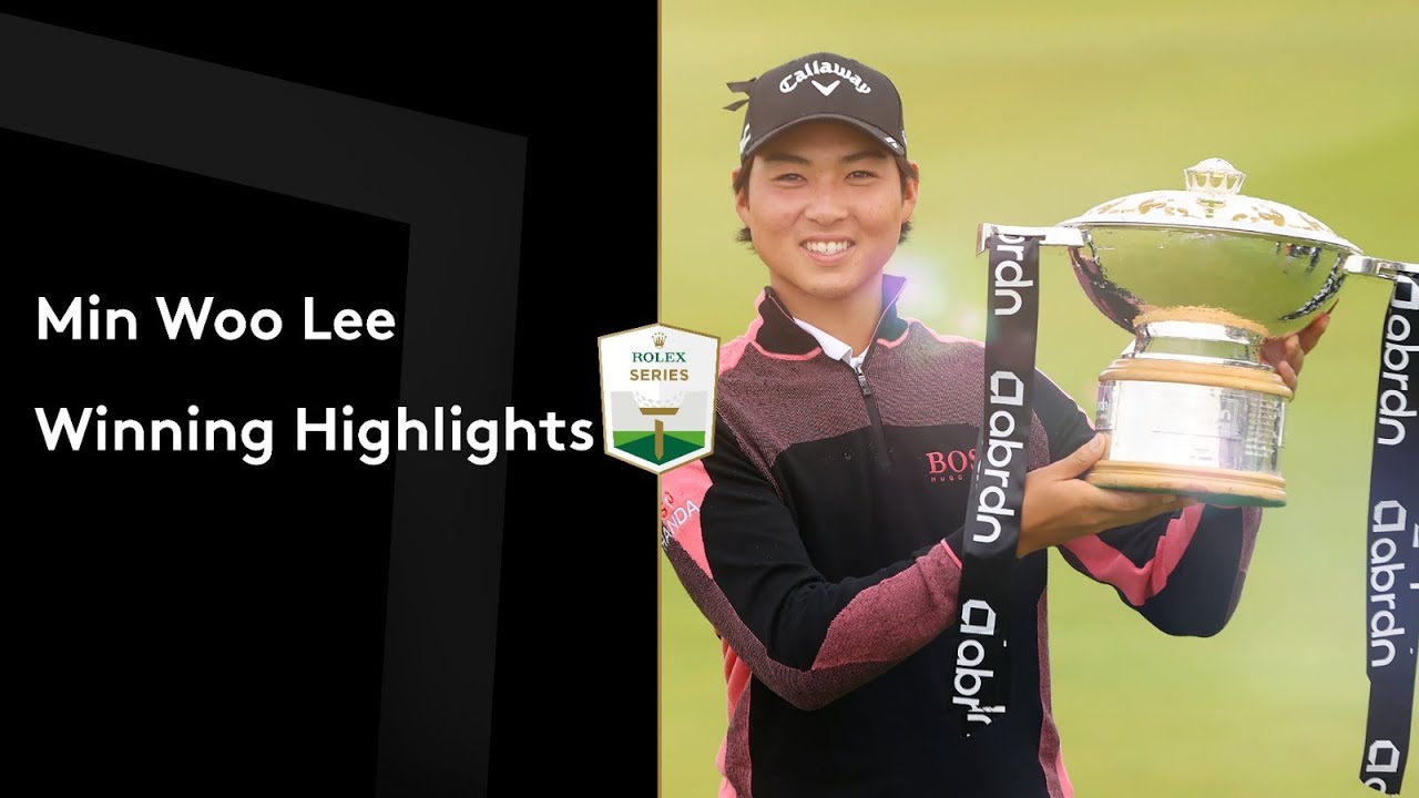Min Woo Lee wins dramatic abrdn Scottish Open after playoff | Winning Highlights