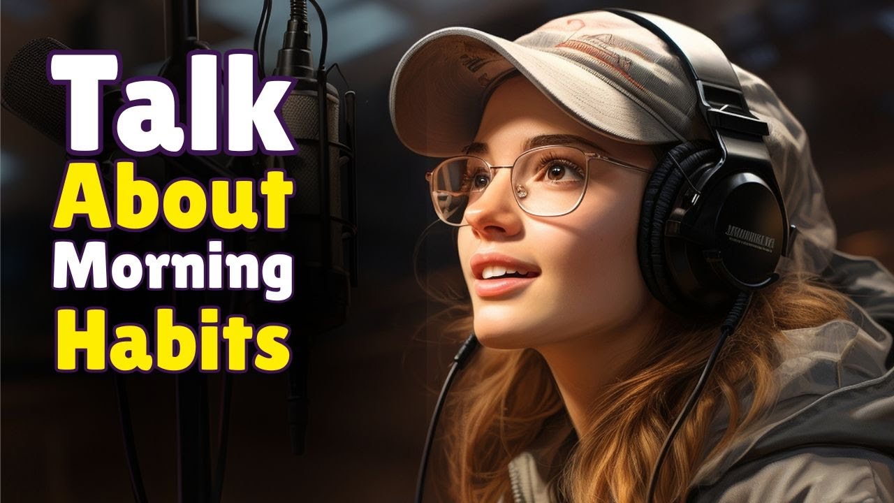 Talking About Morning Habits | English Podcast for Speaking Fluency | Improve Listening