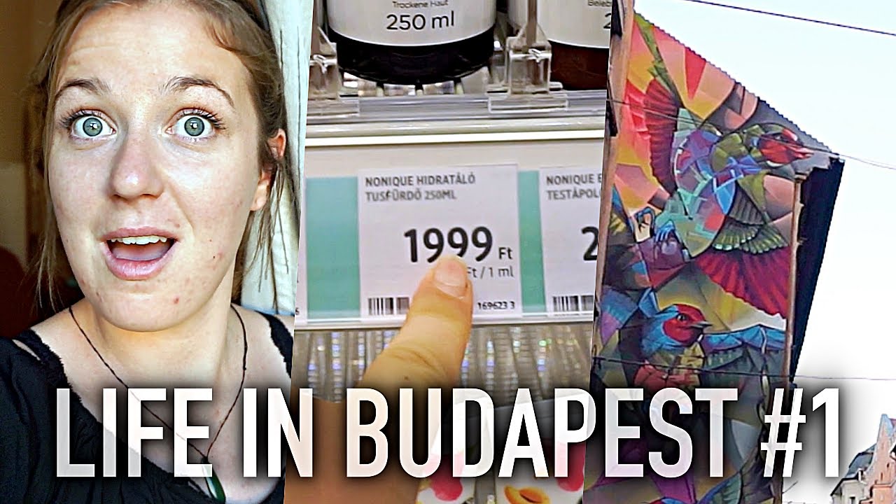 Working from home, Making friends & Homeware haul | Life In Budapest #1 🇭🇺