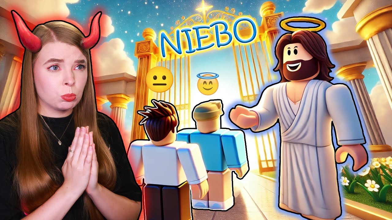 CZEKAM W KOLEJCE DO NIEBA 😇☁️ Roblox | Line to Heaven